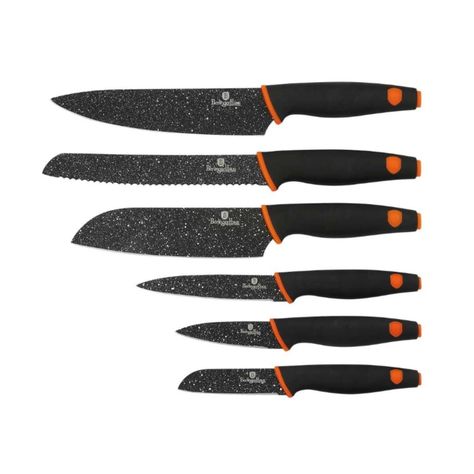 JUEGO DE 6 CUCHILLOS DE COCINA BERLINGER HAUS BH-2111-1