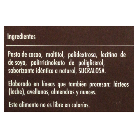 Chocolate Bitter 85% Cacao Sin Azúcar Neucober 200 Kg-1
