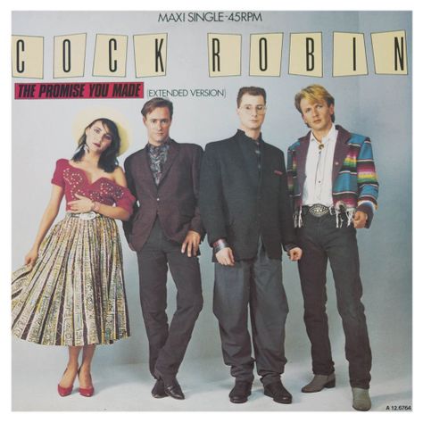 COCK ROBIN - THE PROMISE YOU MADE 12" MAXI SINGLE VINILO USADO-0