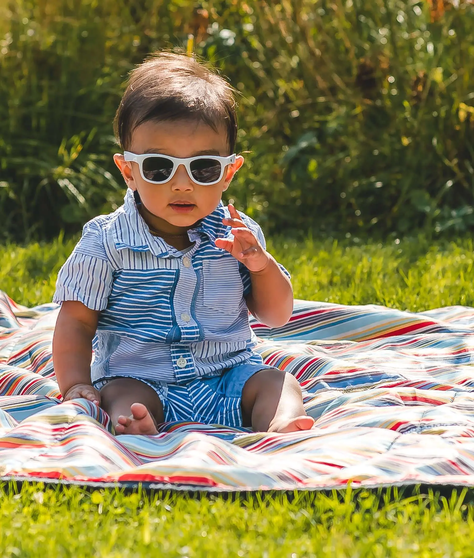 Lentes De Sol Para Niños Surf 0+ Blanco-3