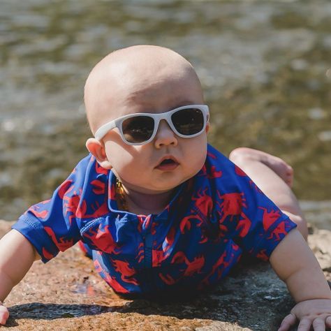 Lentes De Sol Para Niños Surf 0+ Blanco-1