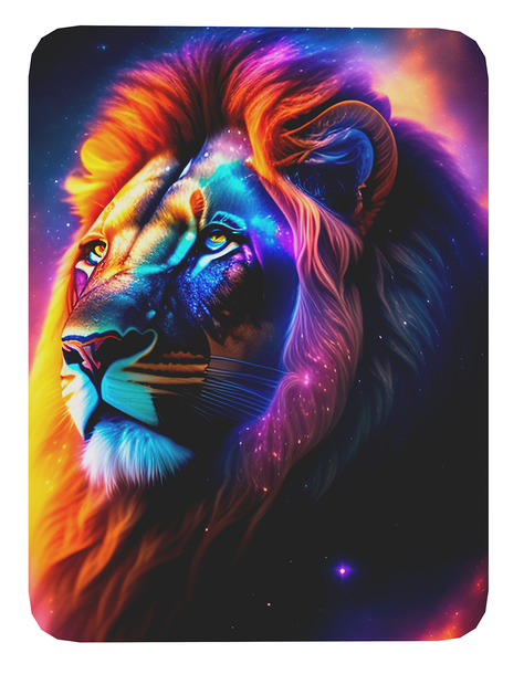 Mouse Pad León Arte de animales - 17cm X 21cm D39-0