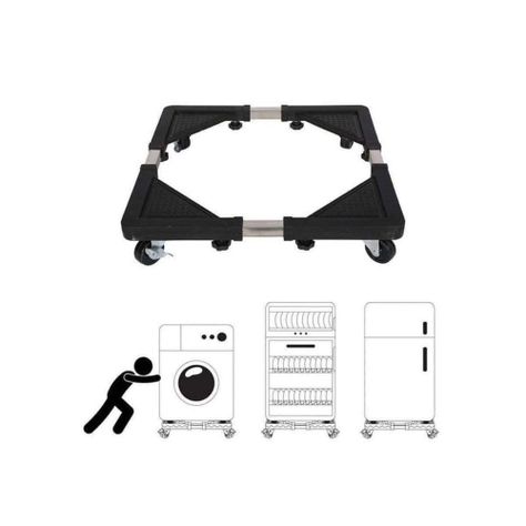 Base Multiuso Ajustable Con Ruedas Para Electrodomésticos-3