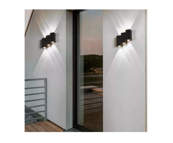Aplique Lampara Muro Led Luz Interior Exterior -1