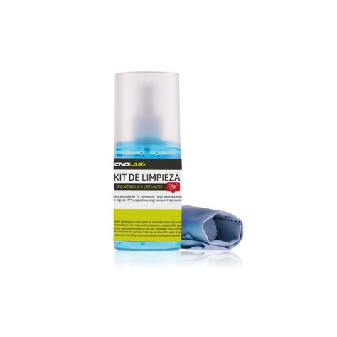 Kit de Limpieza de Pantallas Led 200ml Tecnolab -0