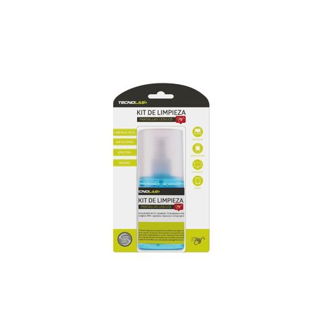 Kit de Limpieza de Pantallas Led 200ml Tecnolab -1