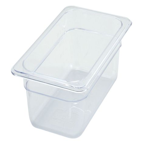 DEPOSITO  GASTRONÓMICO  POLICARBONATO 1/4 10 CM WINCO-0