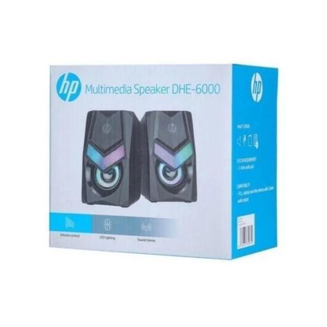 PARLANTE HP MULTIMEDIA RGB DHE-6000-1