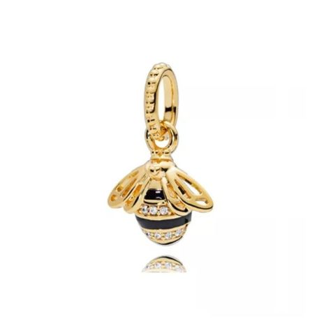 Charm  Dije  Abeja gold bee-0