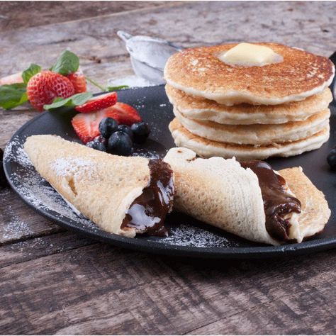 Plancha Pancakes Hierro Fundido Redonda 26.6 cm Esmaltada-5