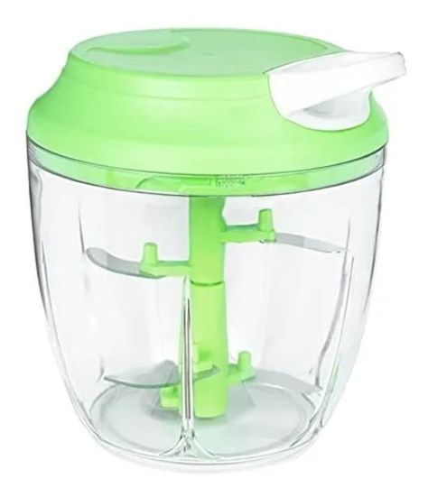 Picadora Manual Alimentos Procesador Picador Verduras-0