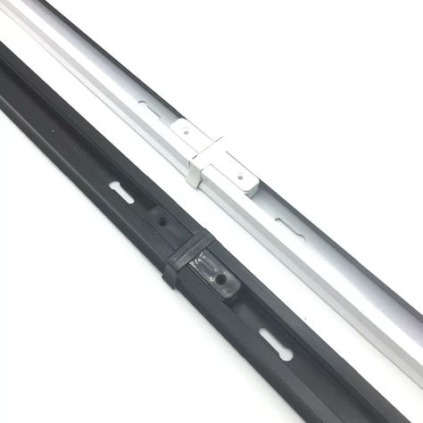 Pack 5 Conectores Para Carril Monofásico De Iluminación LED "Recto" Negro-4