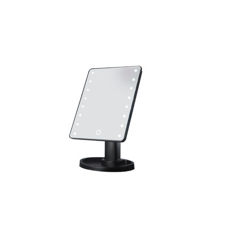Espejo Para Maquillaje Con Luz Led Zoom x5 -0