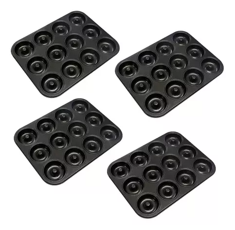 4 Moldes Donas Moldes De Donas Donut Molde Para Dona 12 Cav -1