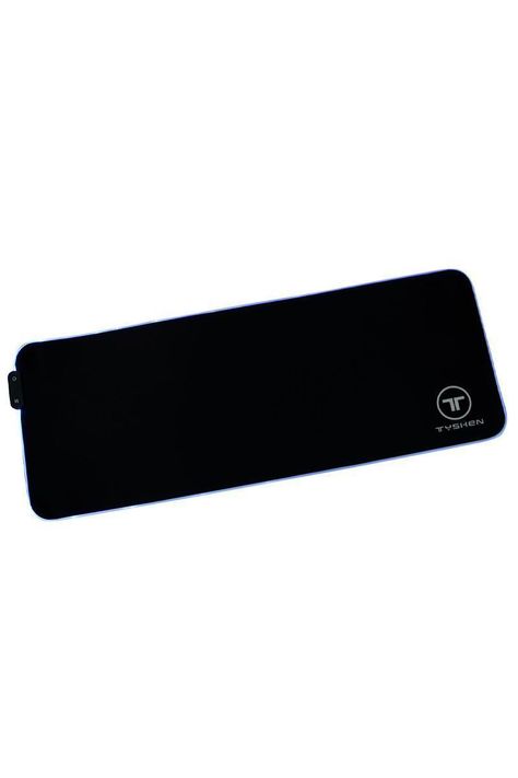 Mouse Pad Gamer Luces Led RGB 30x80 cm Negro-0