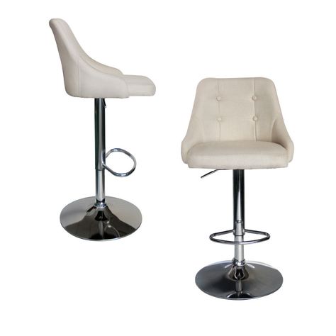Pack 2 Pisos Bar Taburete Orion Beige-3