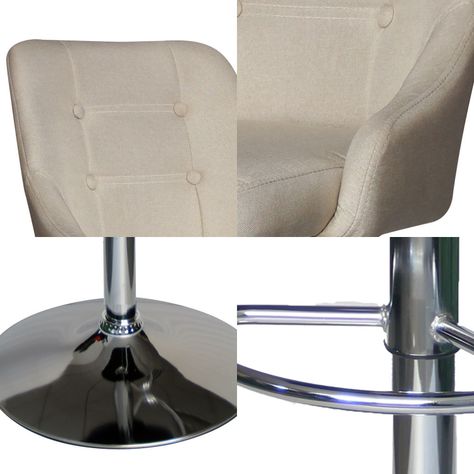 Pack 2 Pisos Bar Taburete Orion Beige-4
