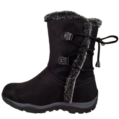 Bota de Mujer Negro Taco Chino-0