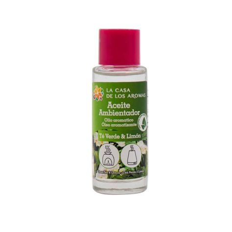 Aceite Esencial Té verde y Limón 50ml - La Casa de los Aromas-0