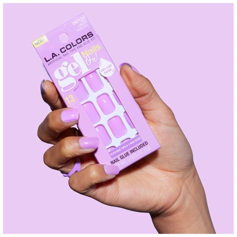 Set de Uñas Gel Press On "Jazzy" L.A Colors-2