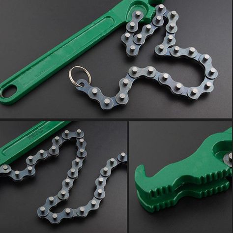Llave Filtro de Aceite Automotriz Cadena 150mm-5