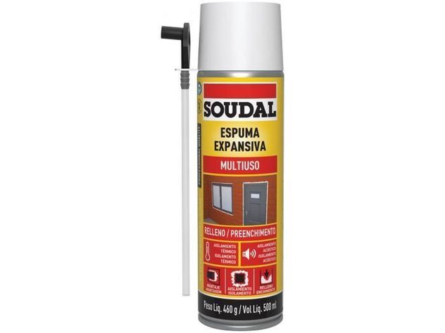 Espuma Expansiva Profesional Multiuso De Poliuretano 750Ml/695Gr Soudal-0