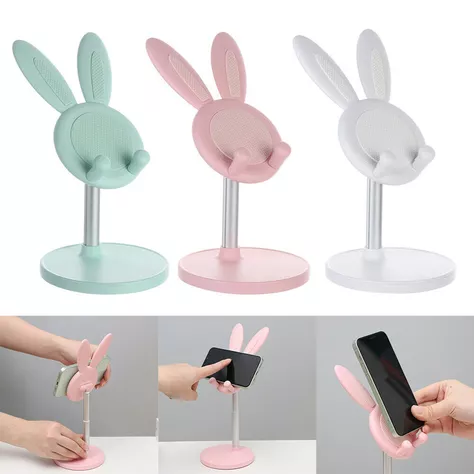 Soporte Para Teléfono Con Orejitas De Conejo-1