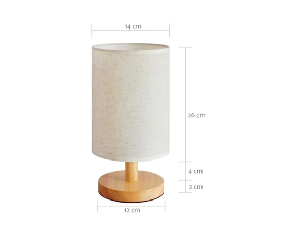 Lampara Sobremesa Velador Escritorio Decoración Elegante-2