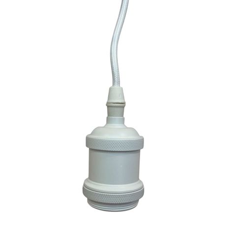 Soquete E-27 Retro Blanco Vintage-3