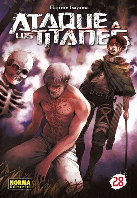 Manga Ataque A Los Titanes 28 - España-0