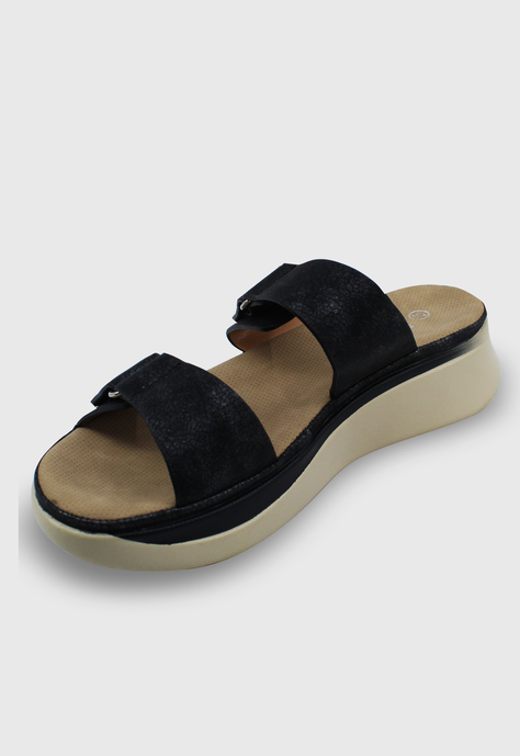 Sandalia Matilde negro Stylo Shoes-1
