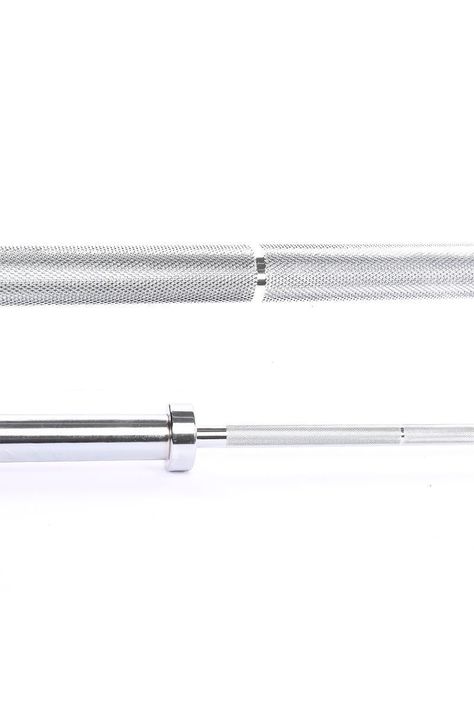 Barra Olímpica de 182 cm - Diámetro 5 cm Gris-5
