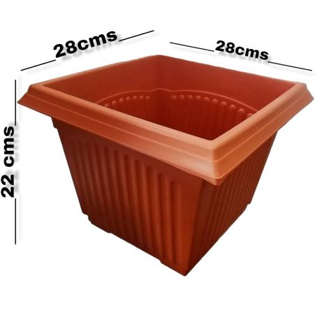 MACETERO CUADRADO 28 CMS-1