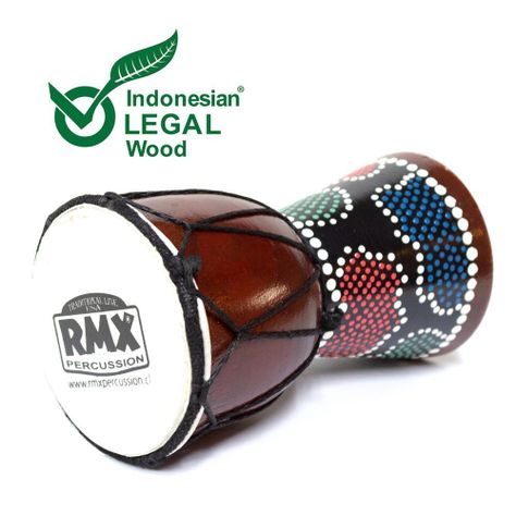 DJEMBE JUNIOR MADERA 15CM RMX-2
