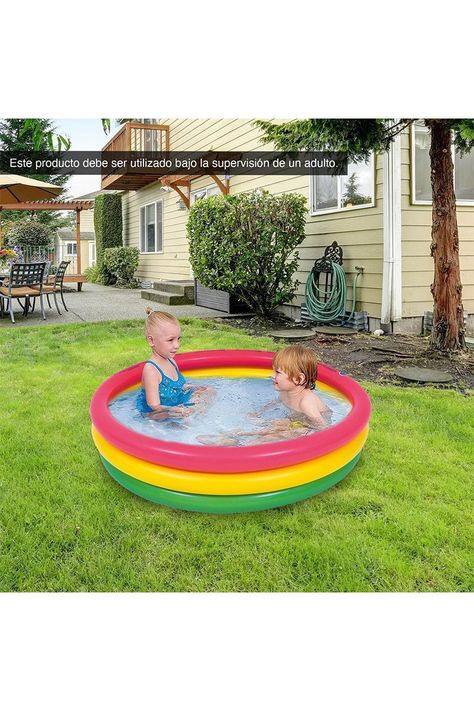 Piscina Infantil Redonda 95 L 22x100 cm Multicolor-5