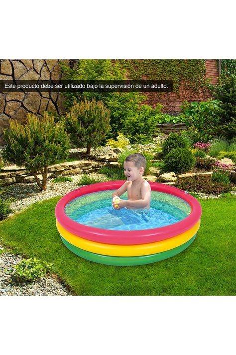 Piscina Infantil Redonda 95 L 22x100 cm Multicolor-1