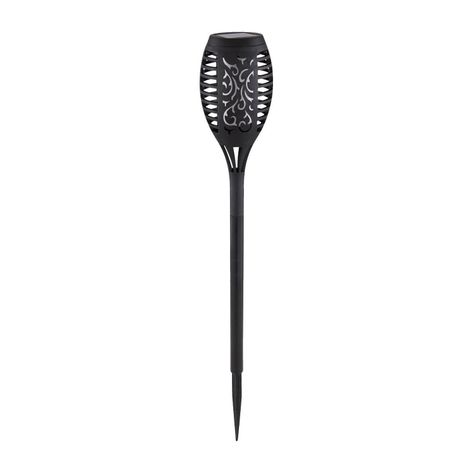 Antorcha LED Estaca Efecto Llama Para Exterior con Carga Solar-0