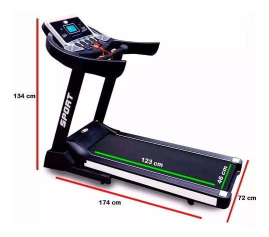 Trotadora Eléctrica Inclinación Centurfit 3Hp Bluetooth Gym-5