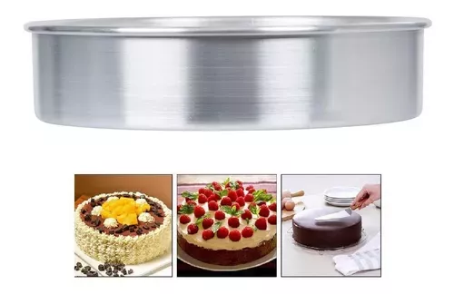 Molde Torta Molde Queque Molde Aluminio Moldes Torta 30x10cm-1