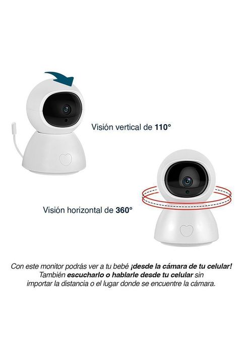 Monitor Bebé Detector de Termperatura Smart APP-3