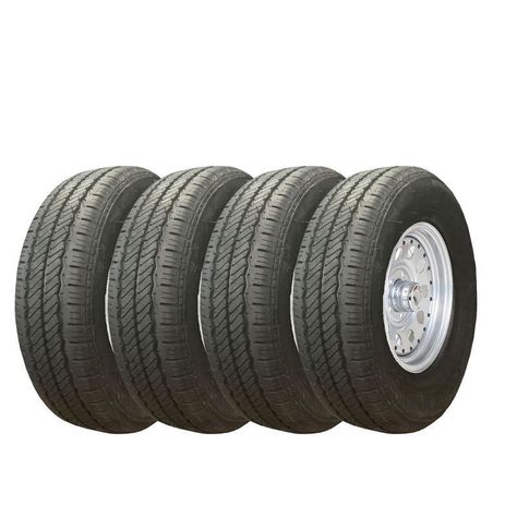 SET 4 NEUMATICO 145R13 BRIGHTWAY LRP188 LTR 88R-0