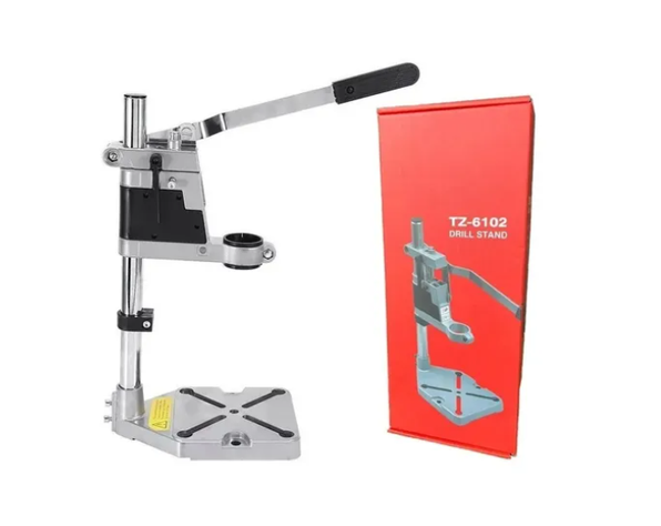 Prensa De Taladro Doble Soporte Pedestal Porta Taladro Banco-1