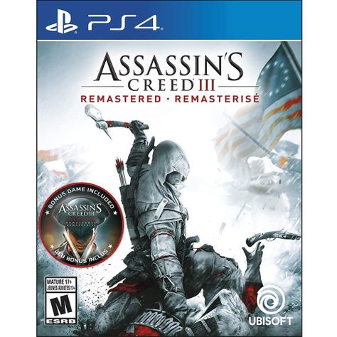 ASSASSINS CREED III REMASTERED  PS4-0
