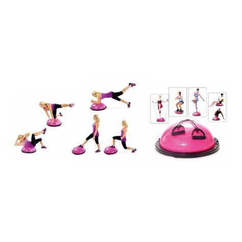Balón Entrenador De Balance Bosu Ball Diámetro 58cm - PuntoStore-1