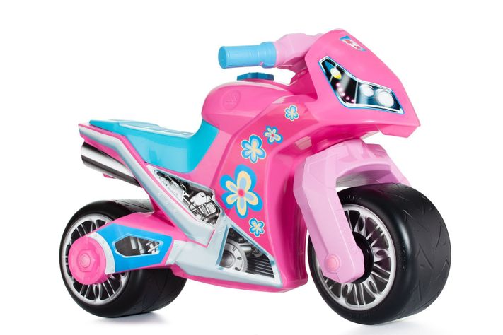 Moto Correpasillos Molto Cross Premium – Rosado-0