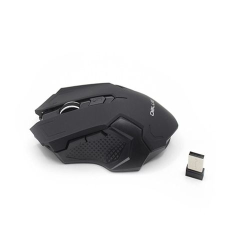 Mouse Inalámbrico Optico 6D 1000DPI Negro Dblue-1