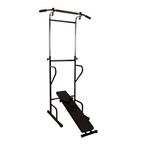 Multi Estacion Dominadas Con Banco Mod Lhg-1010a-2