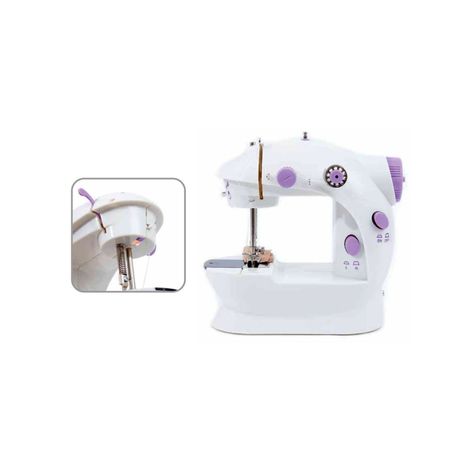 Máquina Coser Mini Portátil Con Pedal Eléctrica - PuntoStore-1