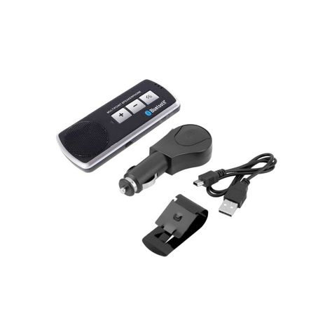 Manos Libres Bluetooth Multipunto Con Parlante Para Auto - PuntoStore-1