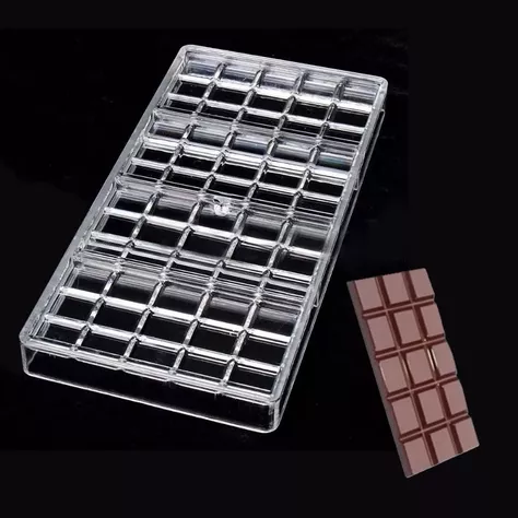 Moldes De Chocolate Policarbonato Moldes Barra De Chocolate4-4
